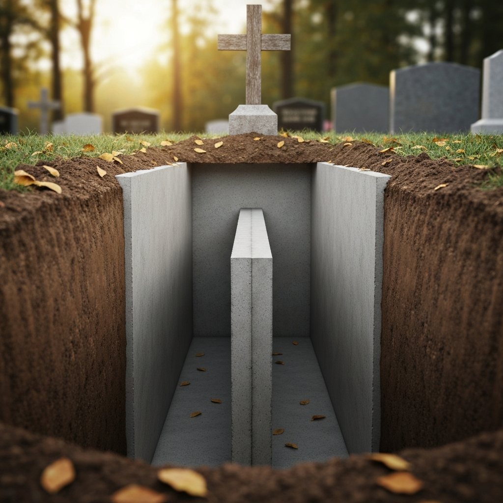 Grave Liner - Veterans burial benefits and military honors