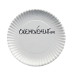 ONEMOVEMENT Paper Plate Project® — branded paper plate with onemovement.com
