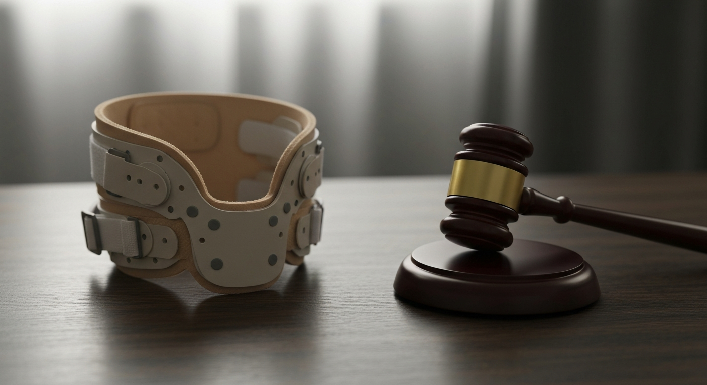 Evidencia médica y legal en un caso de resbalón y caída