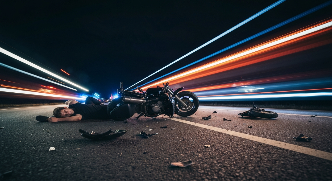 Accidente de Motocicleta en Woodbridge