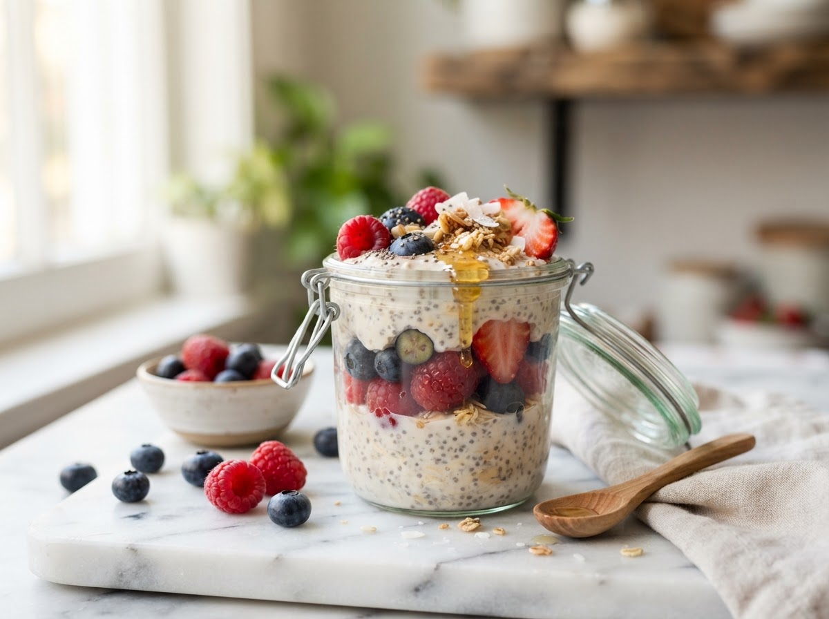 Overnight Oats with Chia
