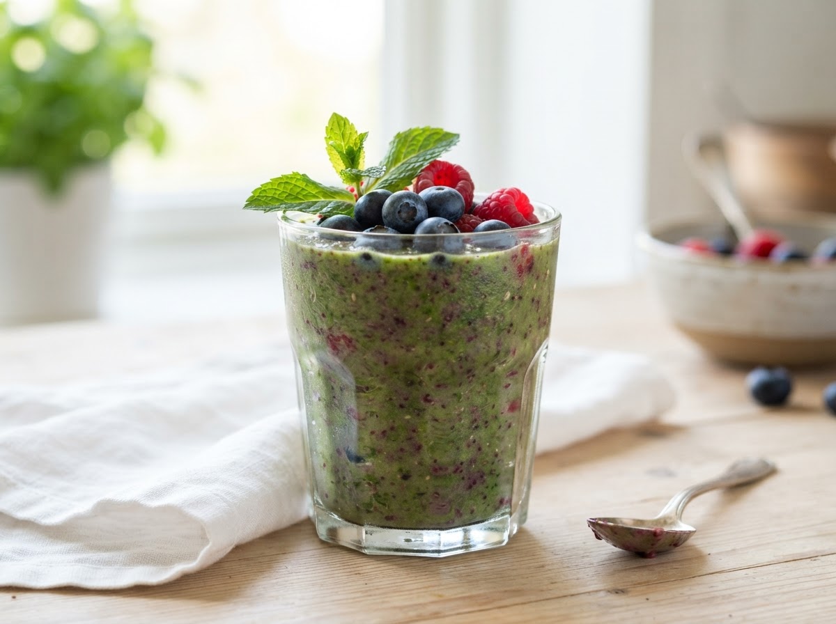 Berry Green Smoothie