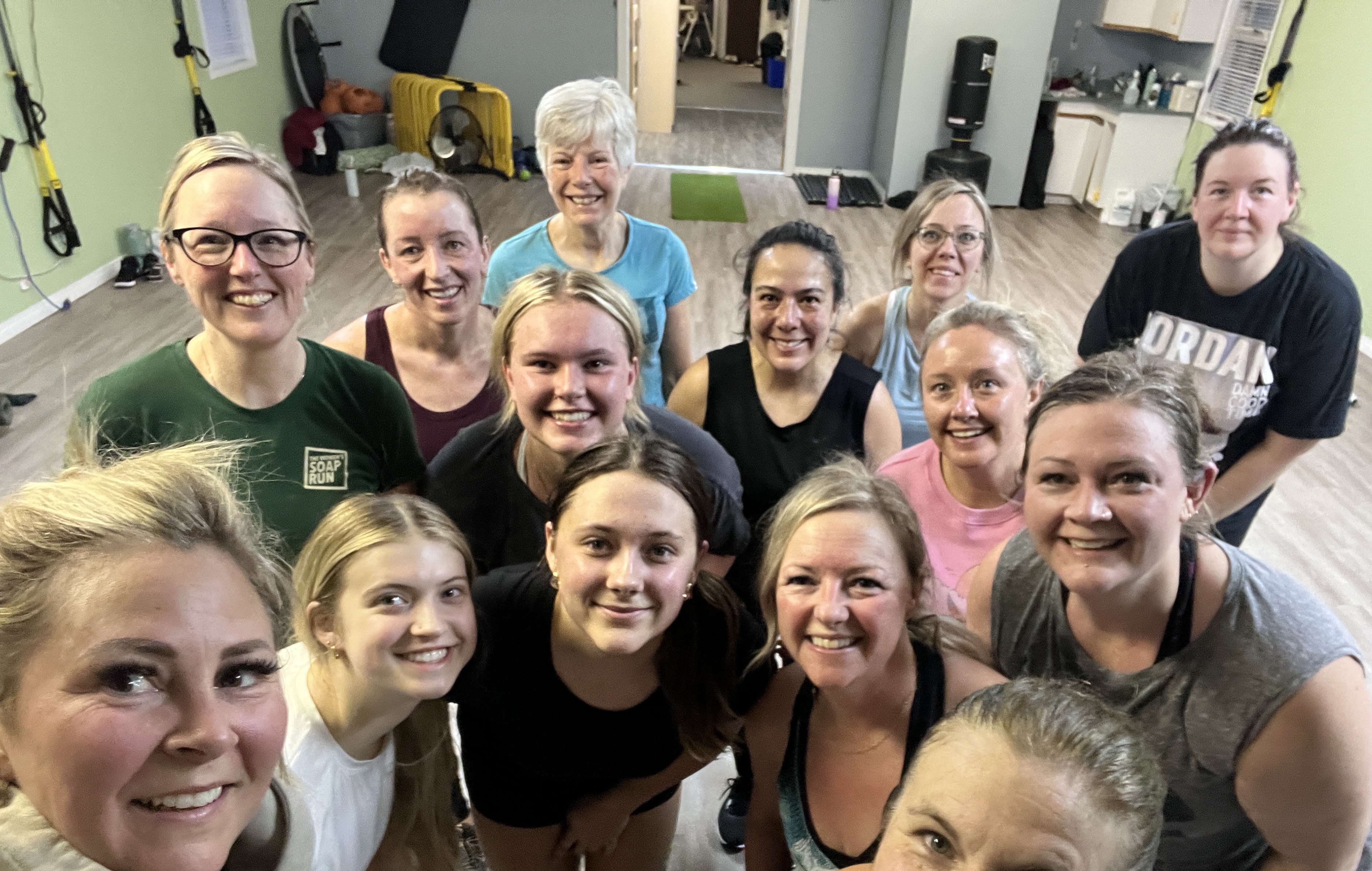 Pamela and Better Life Fitness class participants