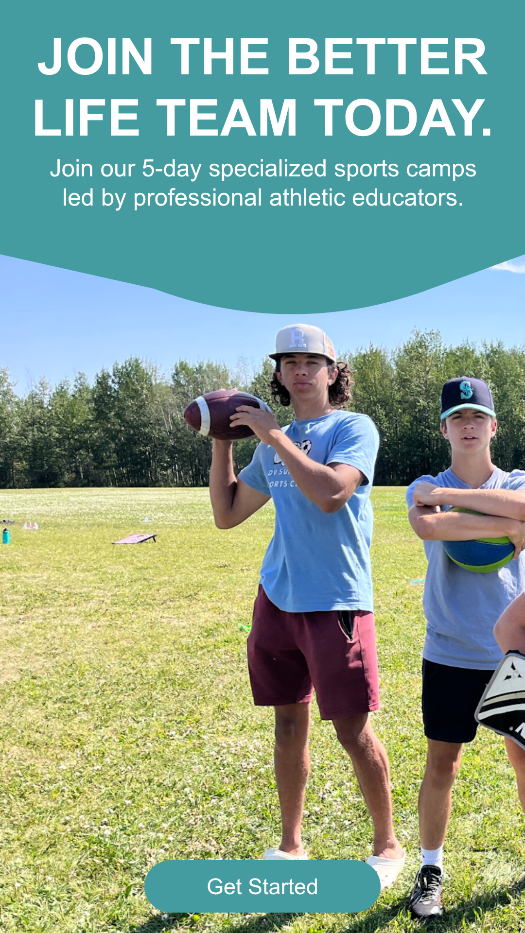 Youth sports camps