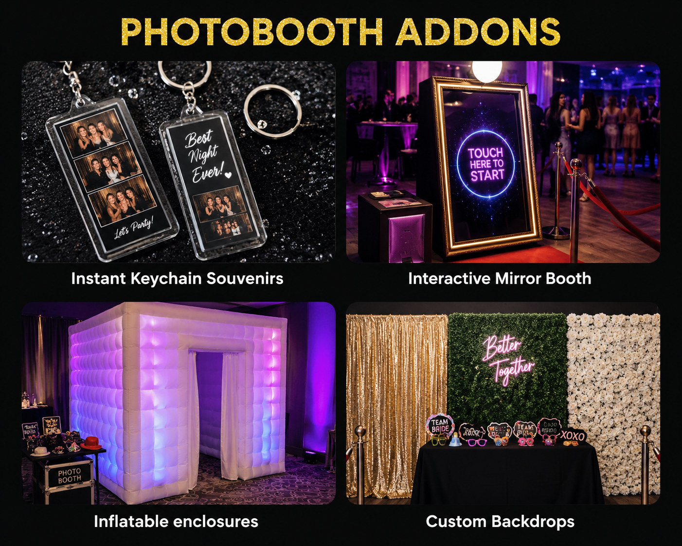 Photo Booth Add-ons