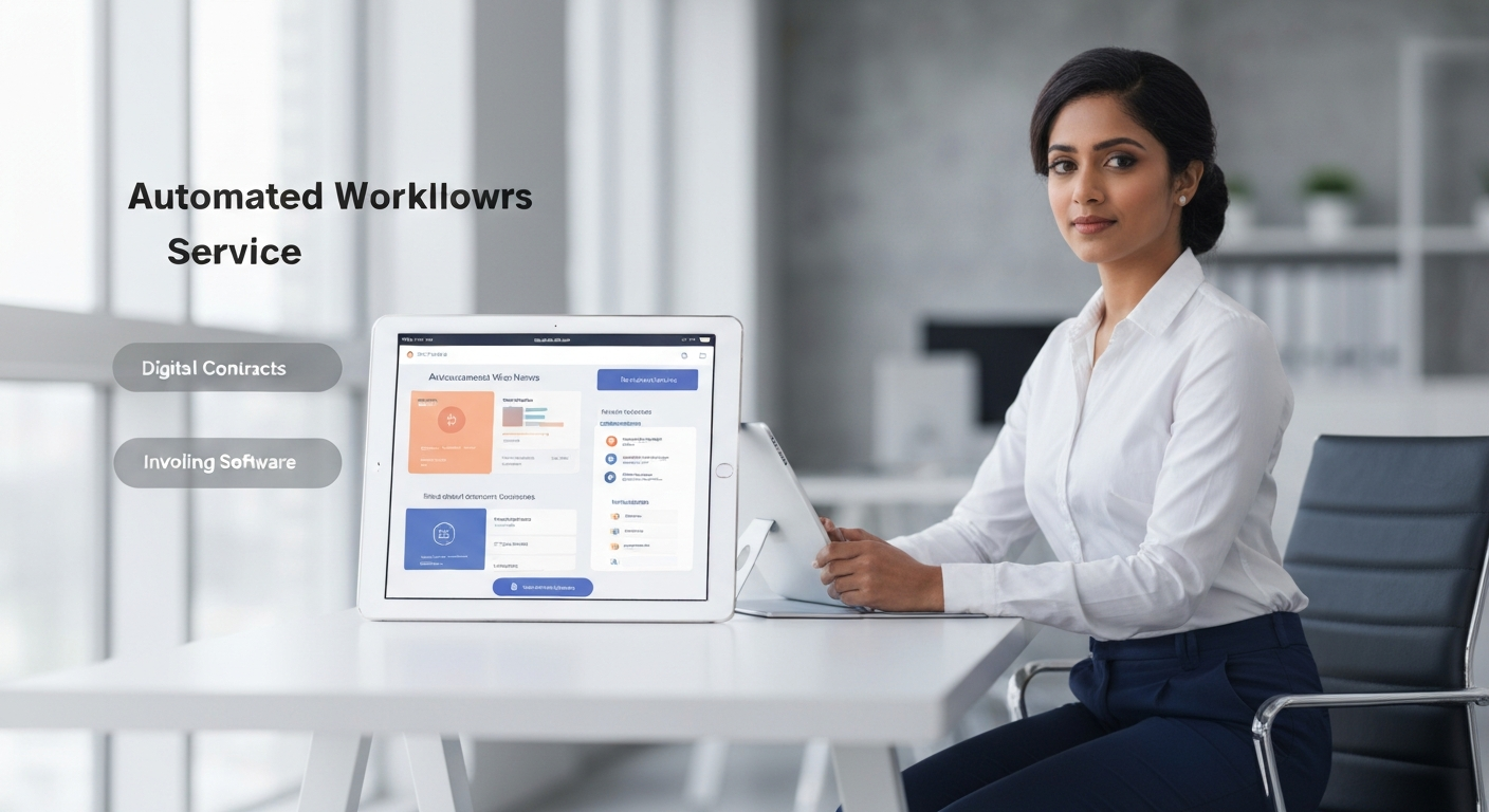 Business Automation Background