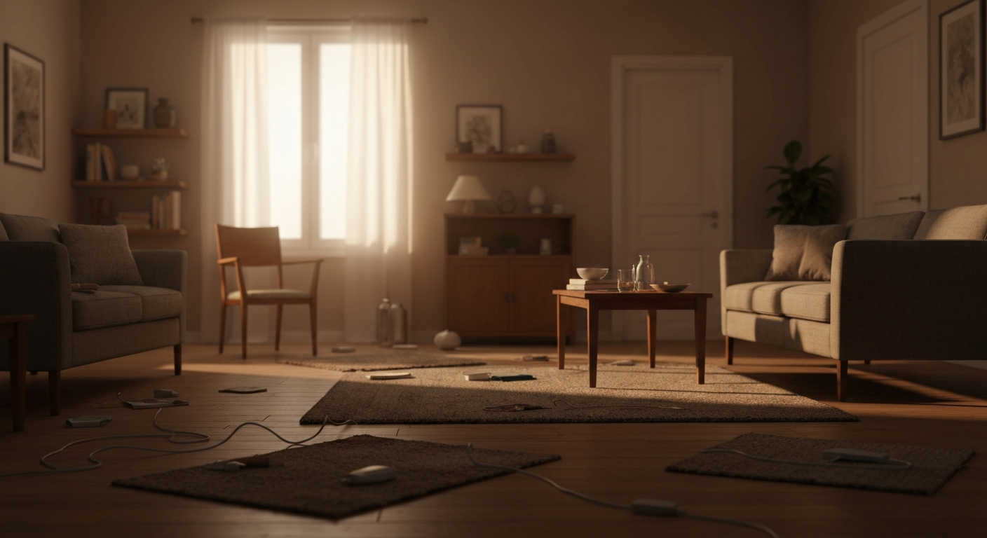 Unsafe, cluttered home environment