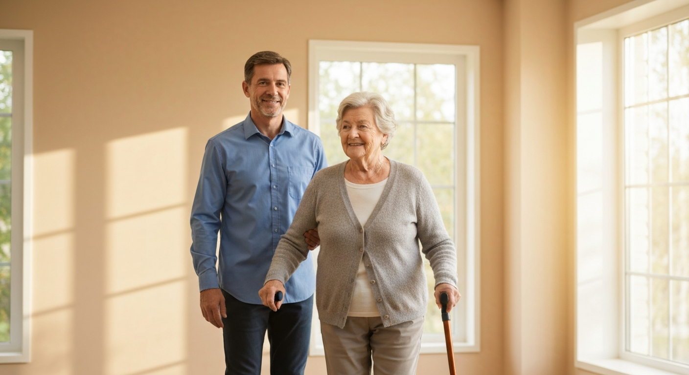 Senior care background