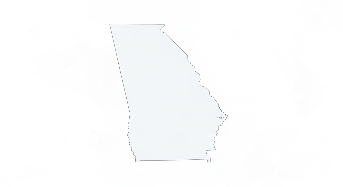 Georgia Map Background