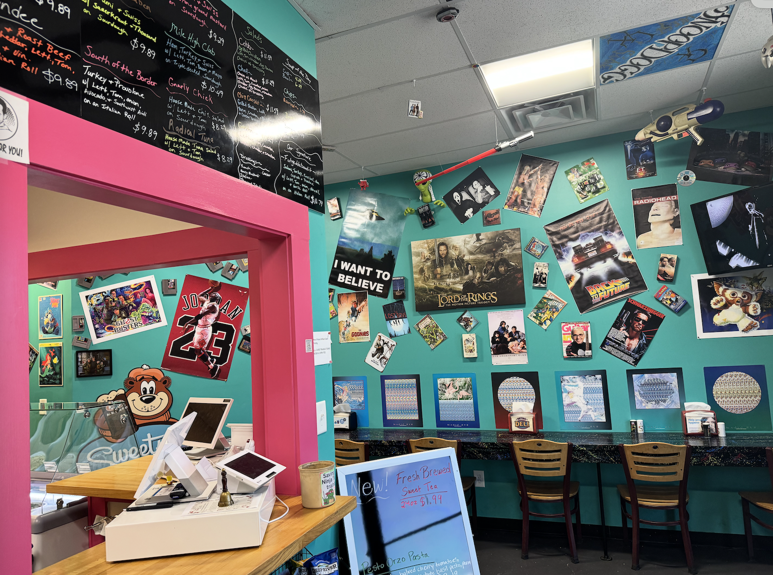 Retro Deli Interior