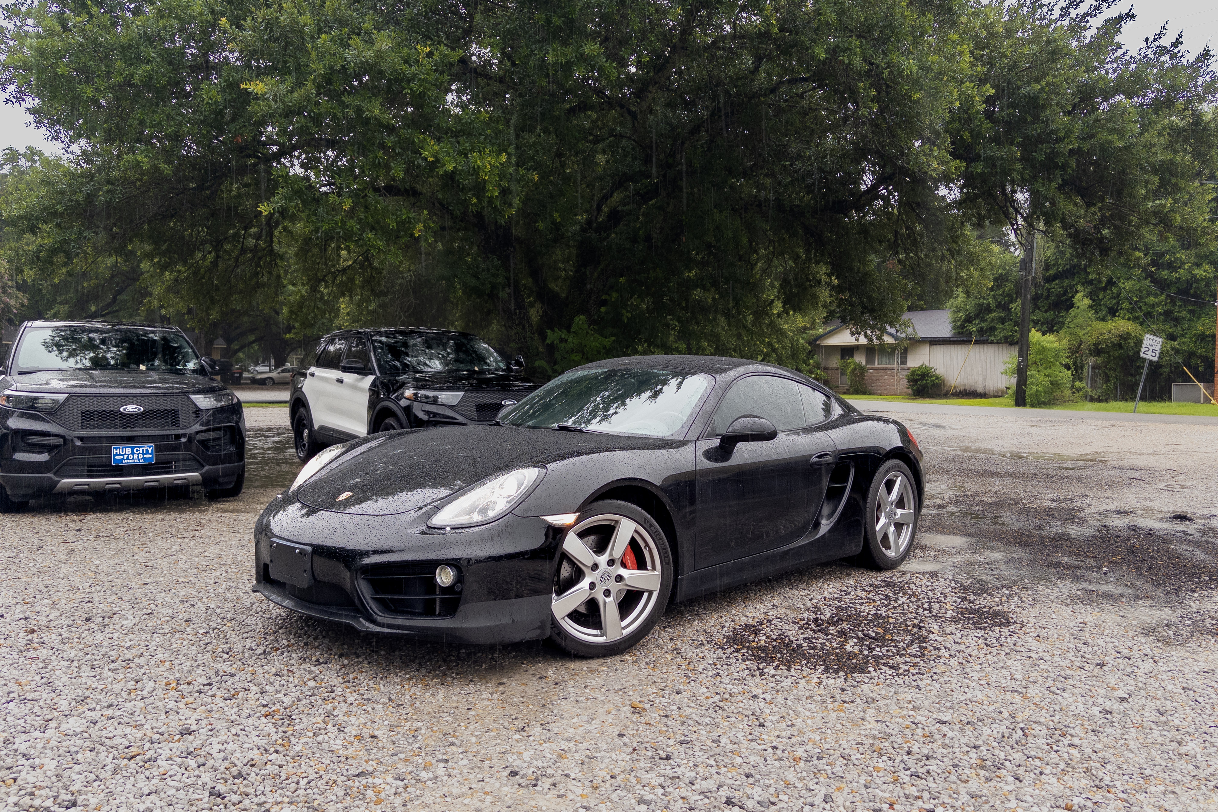 Tinted Sports Car