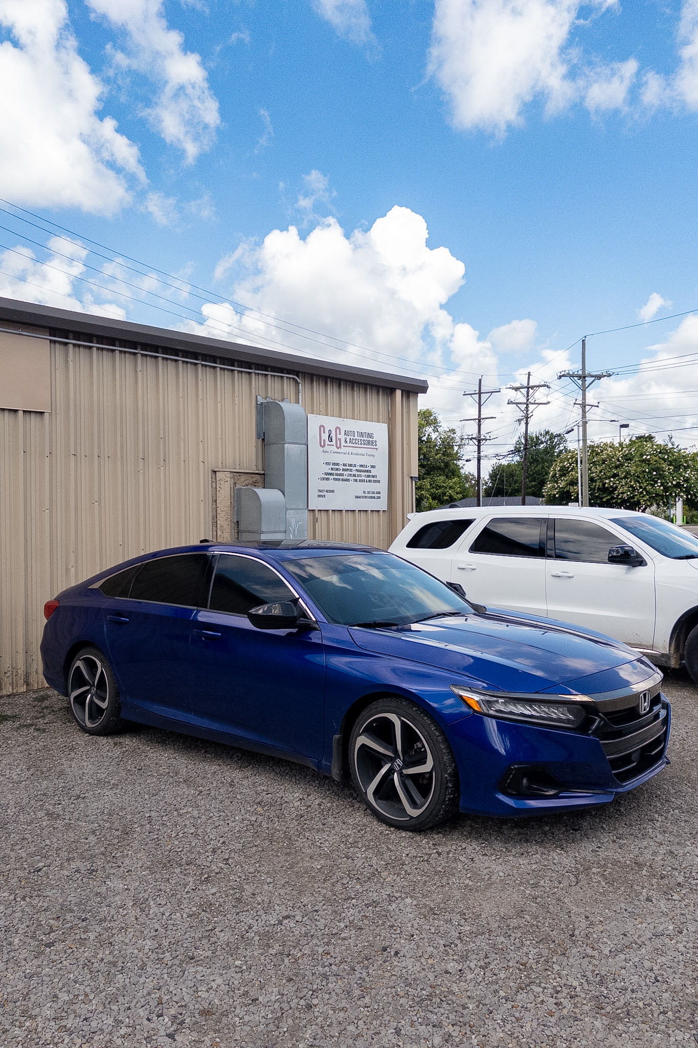 Car Tint Work 1