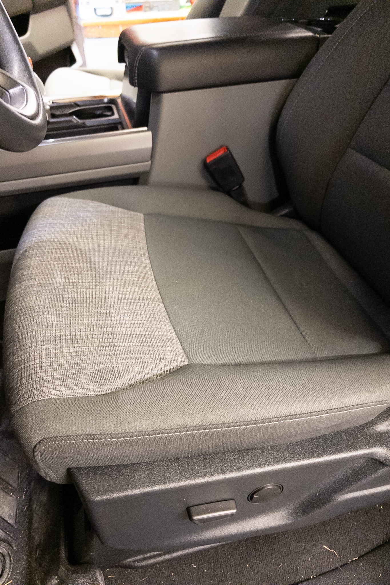Factory cloth interior before Katzkin