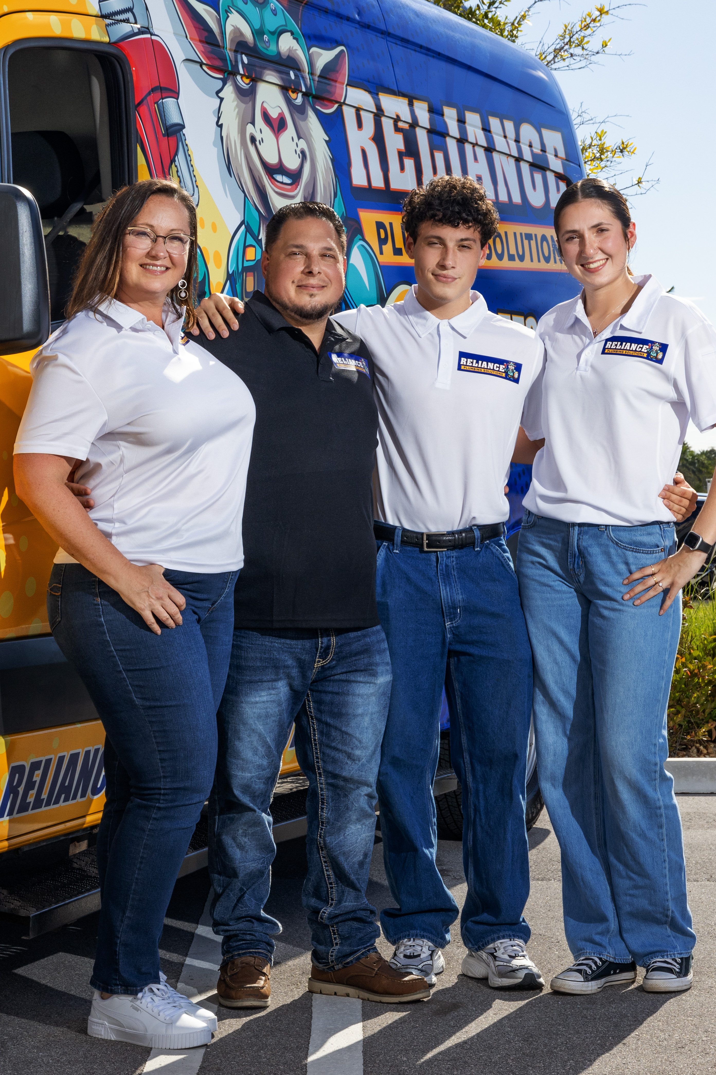 The Reliance Plumbing Family Reliance owner family