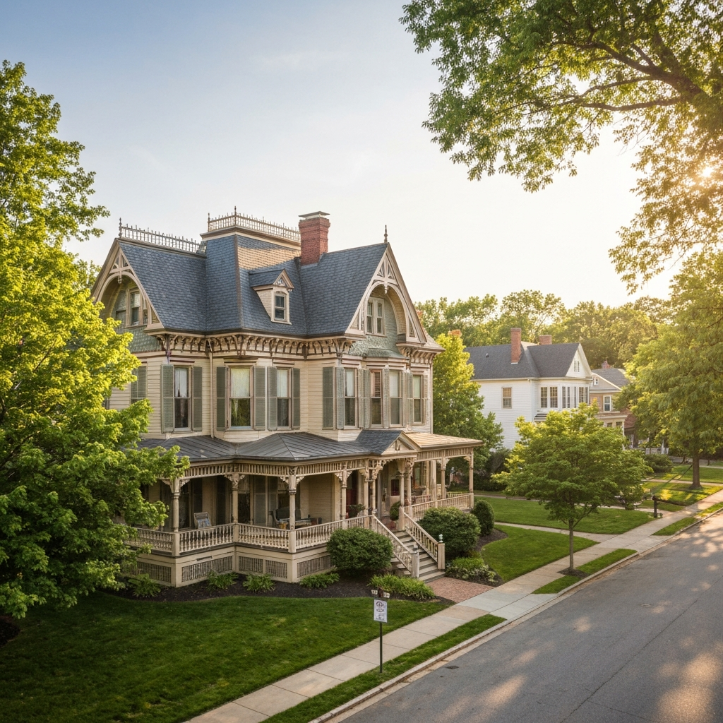 Historic Victorian home in Kensington Maryland