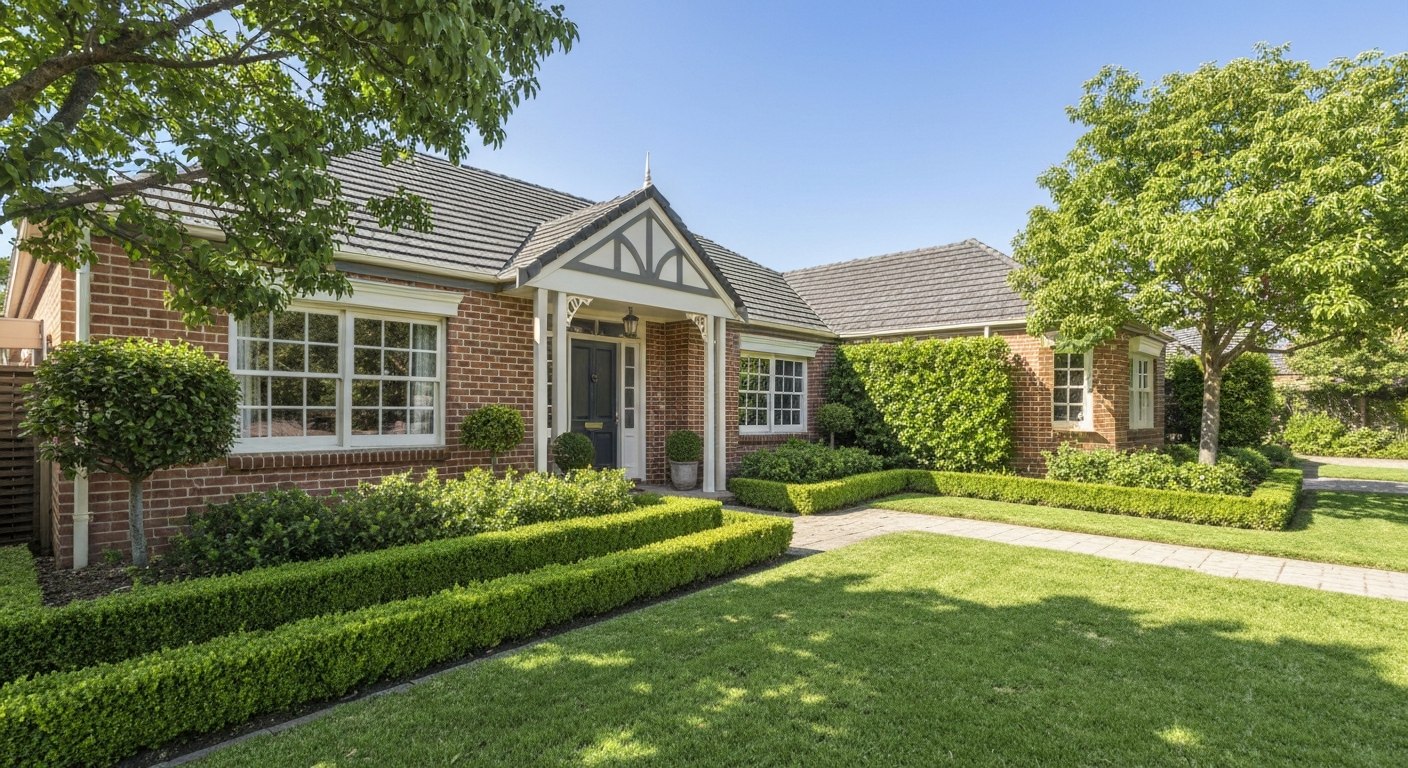 Traditional home exterior
