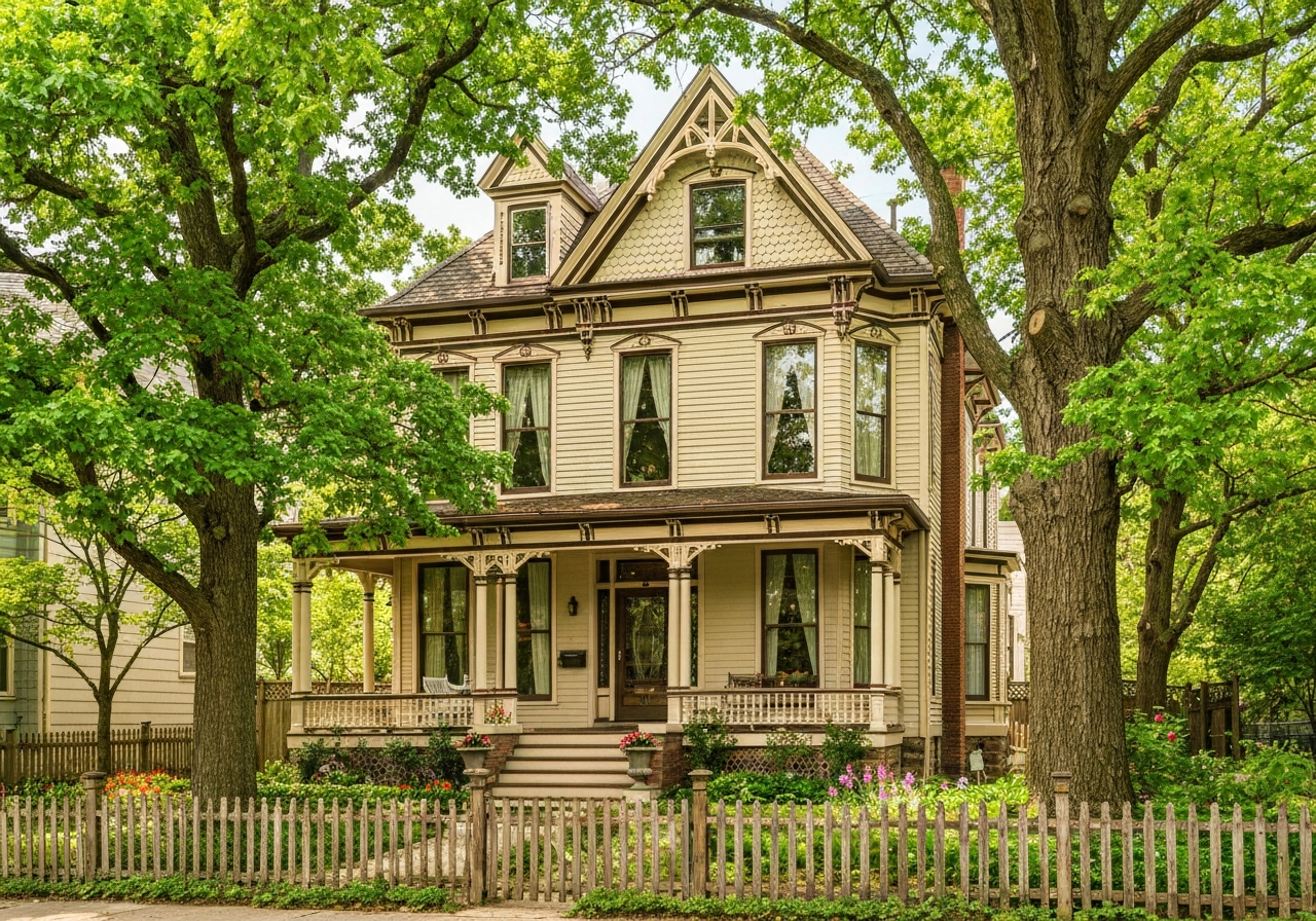 Classic Victorian home in Takoma Park Maryland