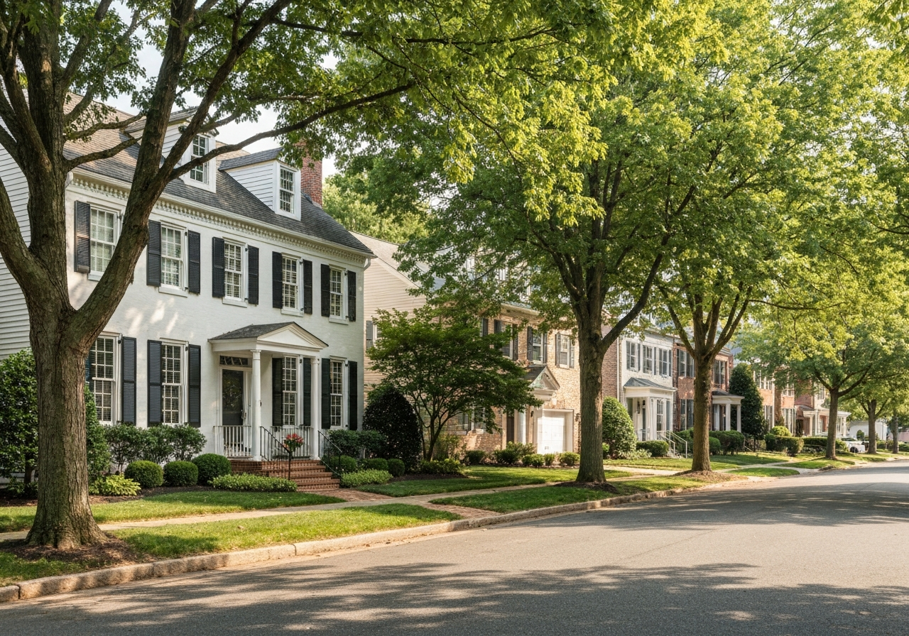 Traditional home in Rockville
