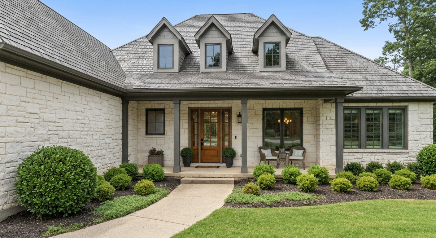 Modern home exterior