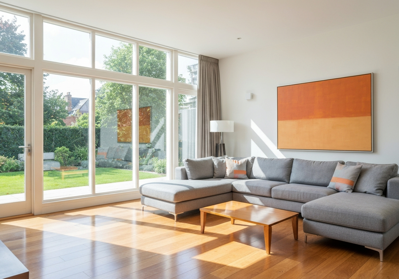 Modern living room interior