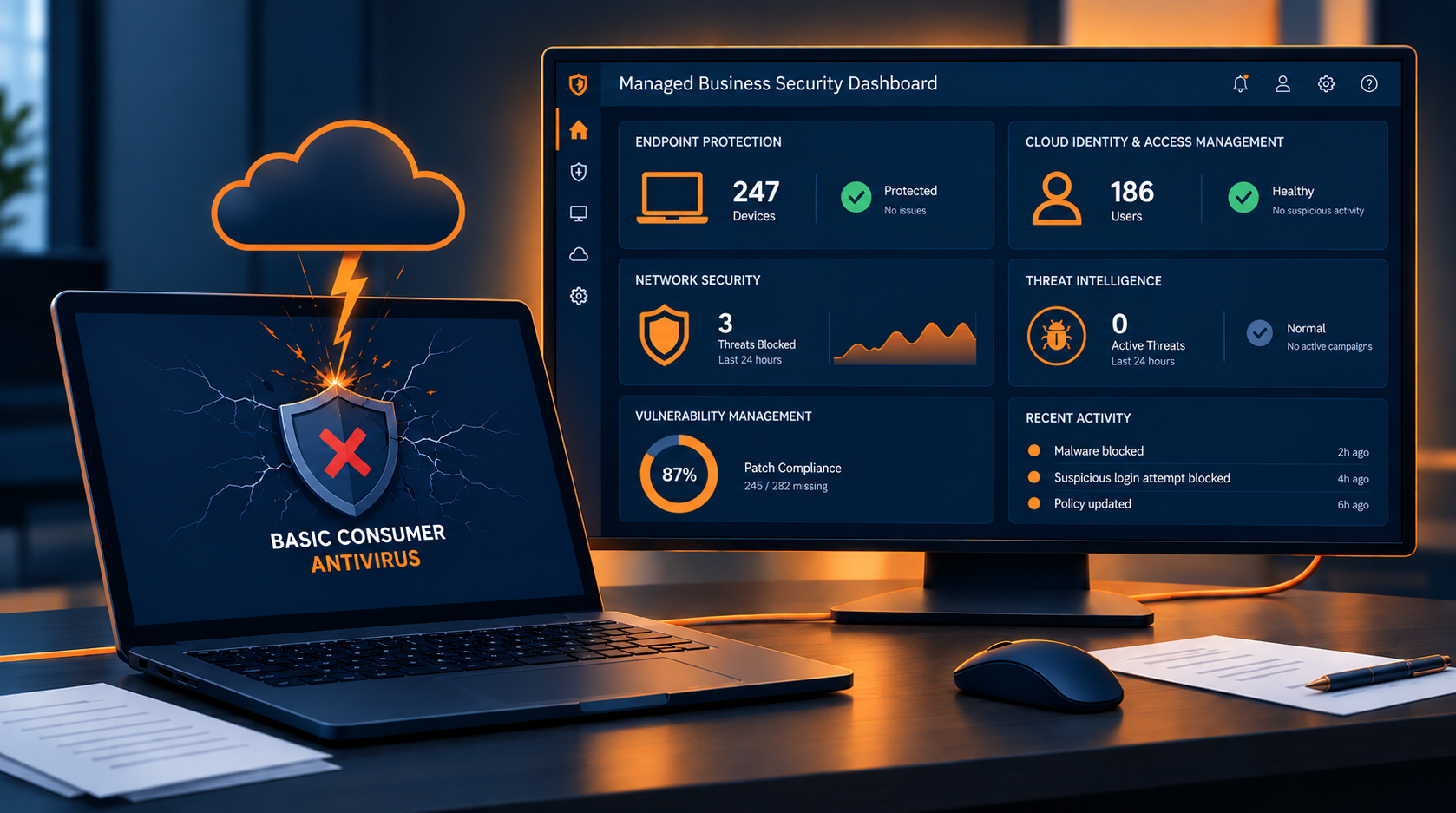 Why Local Antivirus Isn't Enough to Protect Your Business