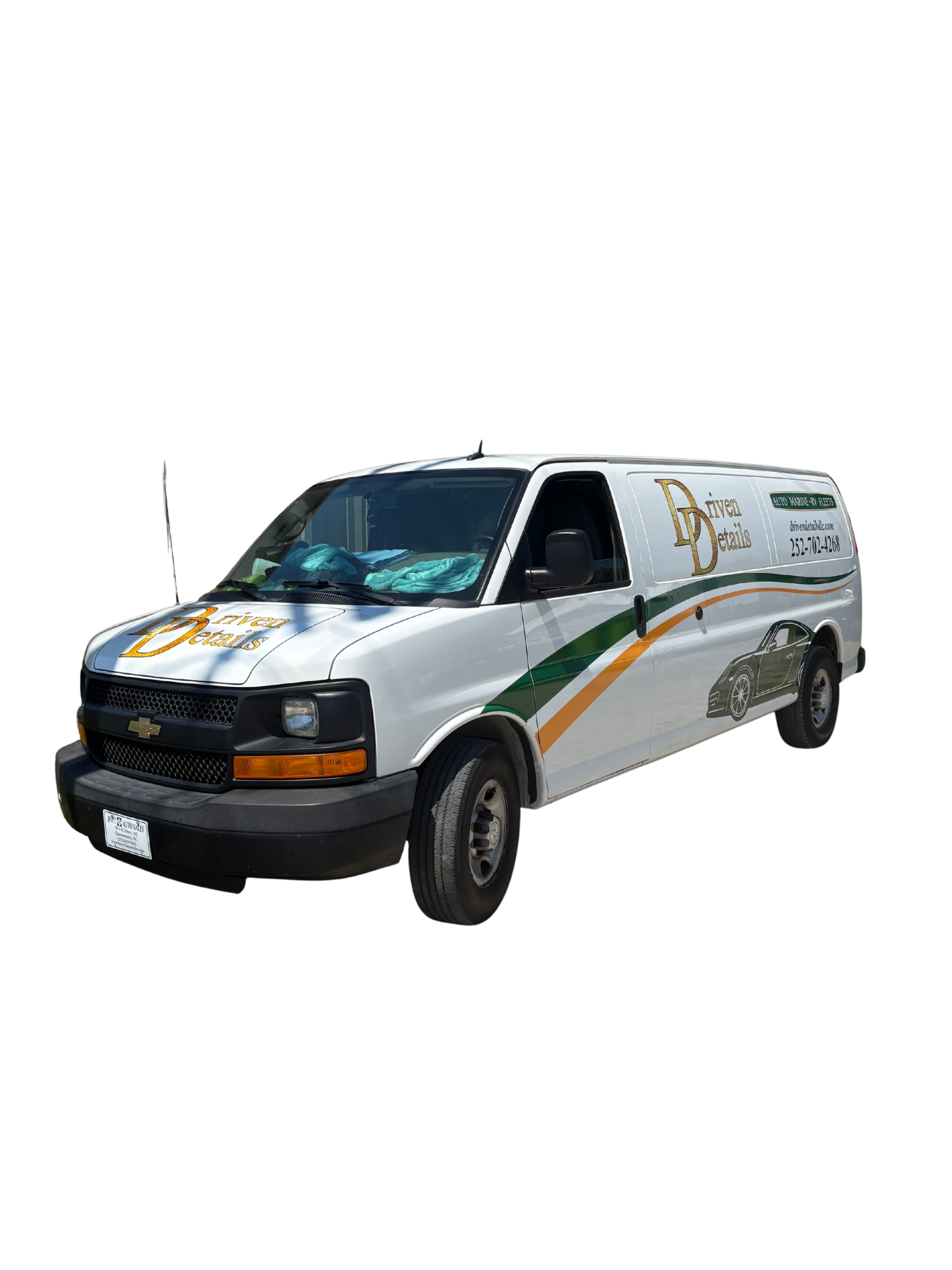 Driven Details Mobile Setup Van