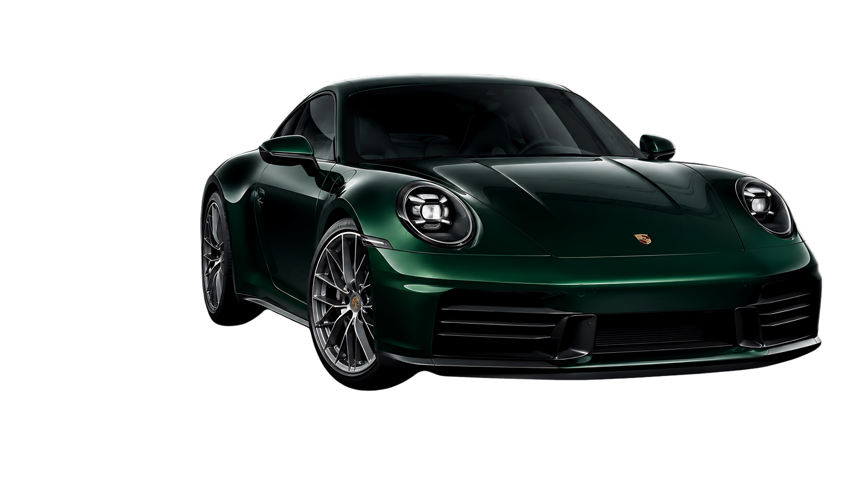 Green Porsche