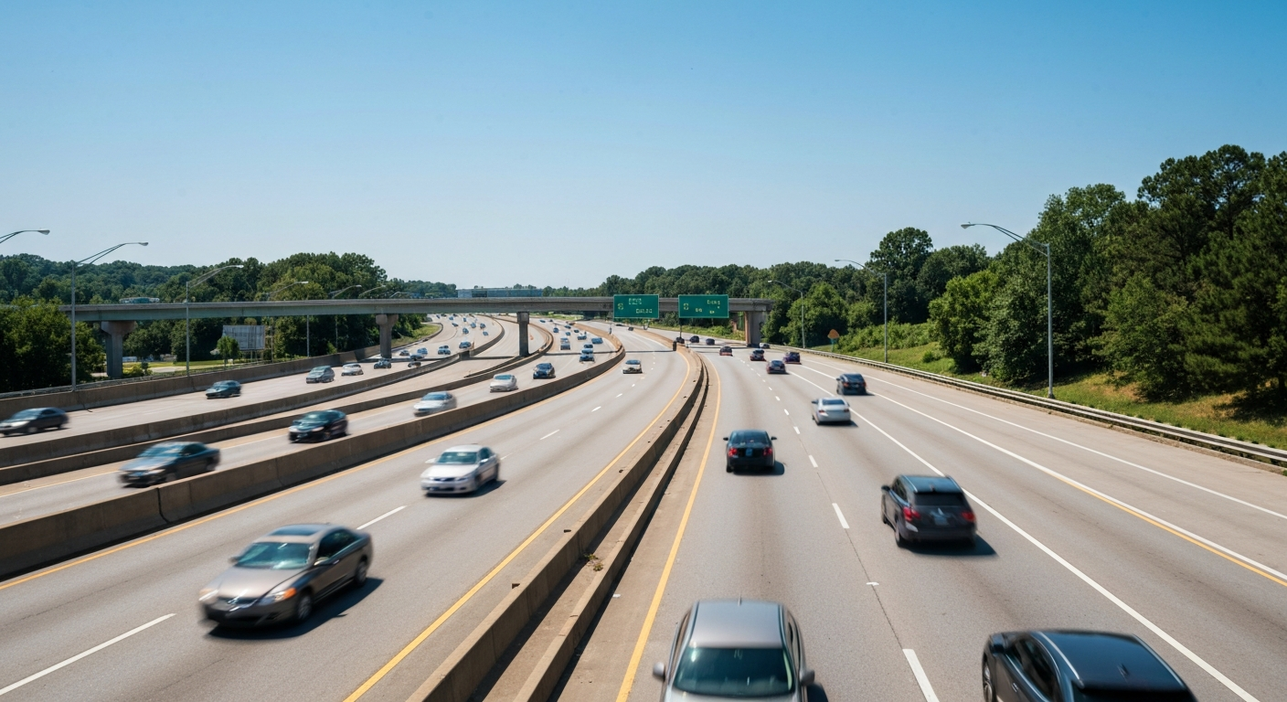 Virginia highway traffic