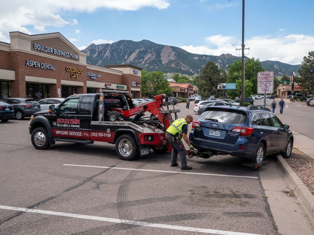 IMPOUND, ENFORCEMENT & PROPERTY SERVICES in Commerce City, CO - X Towing & Recovery professional towing services