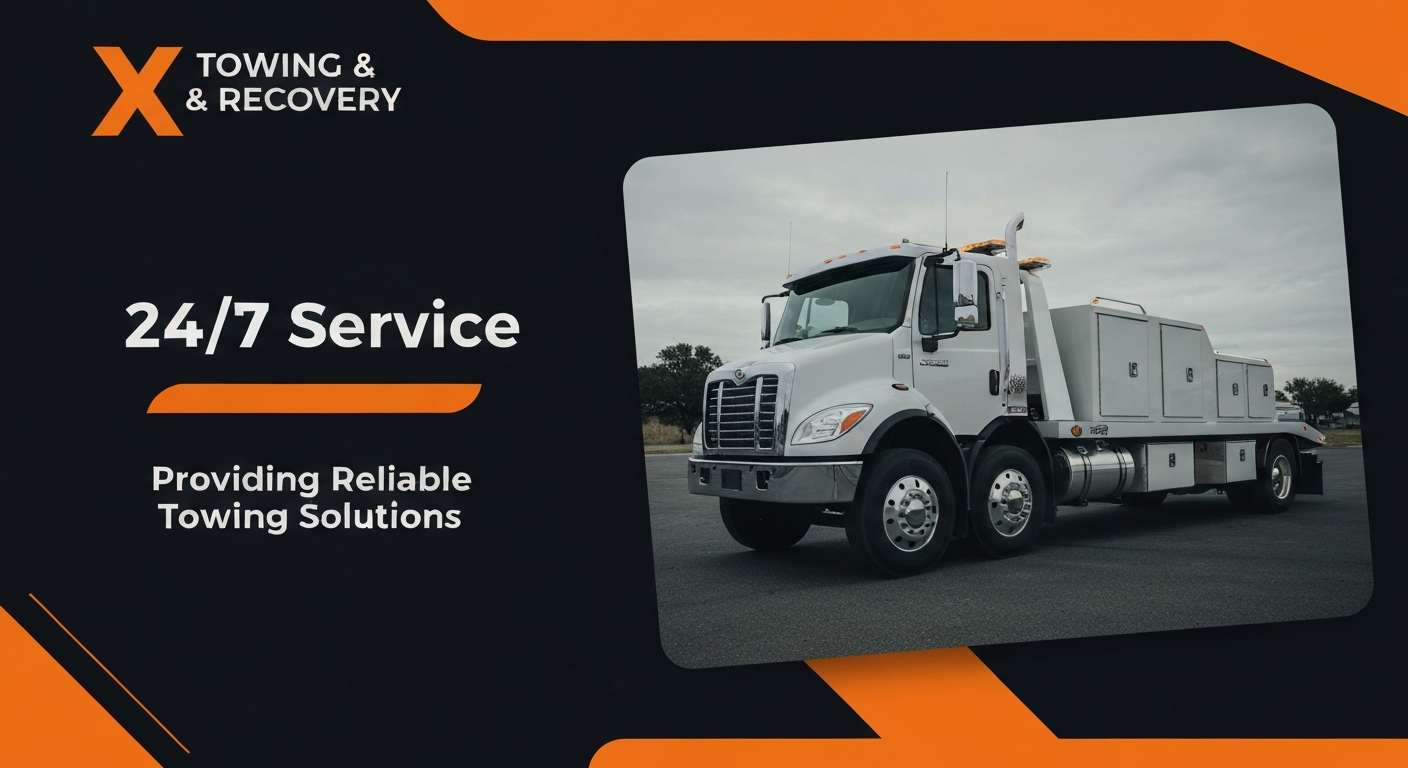 X Towing & Recovery logo