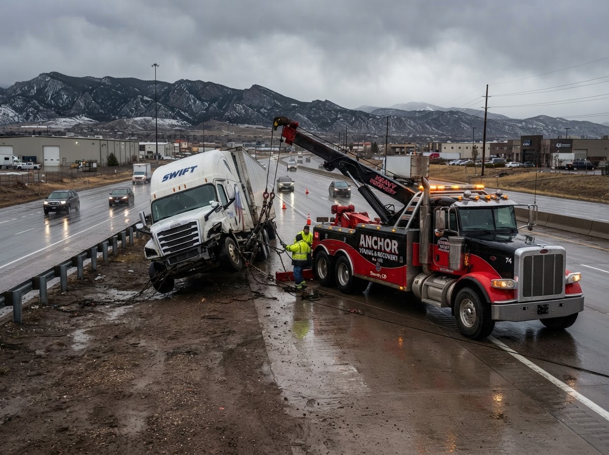HEAVY-DUTY AND COMMERCIAL TOWING in Commerce City, CO - X Towing & Recovery professional towing services
