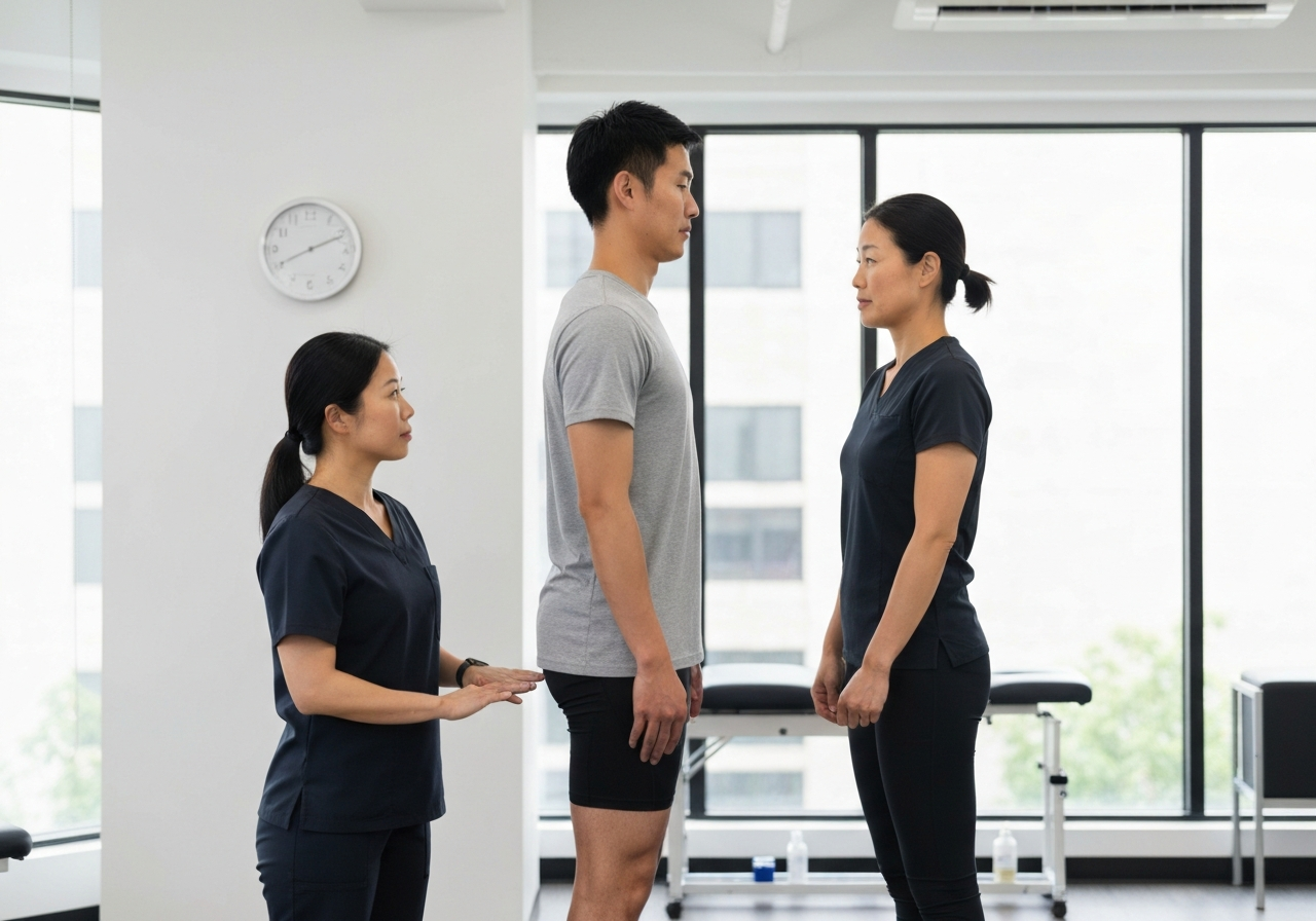 Correção postural com quiropraxia no Porto