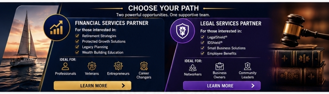 Choose Your Path - Financial Services Partner or Legal Services Partner