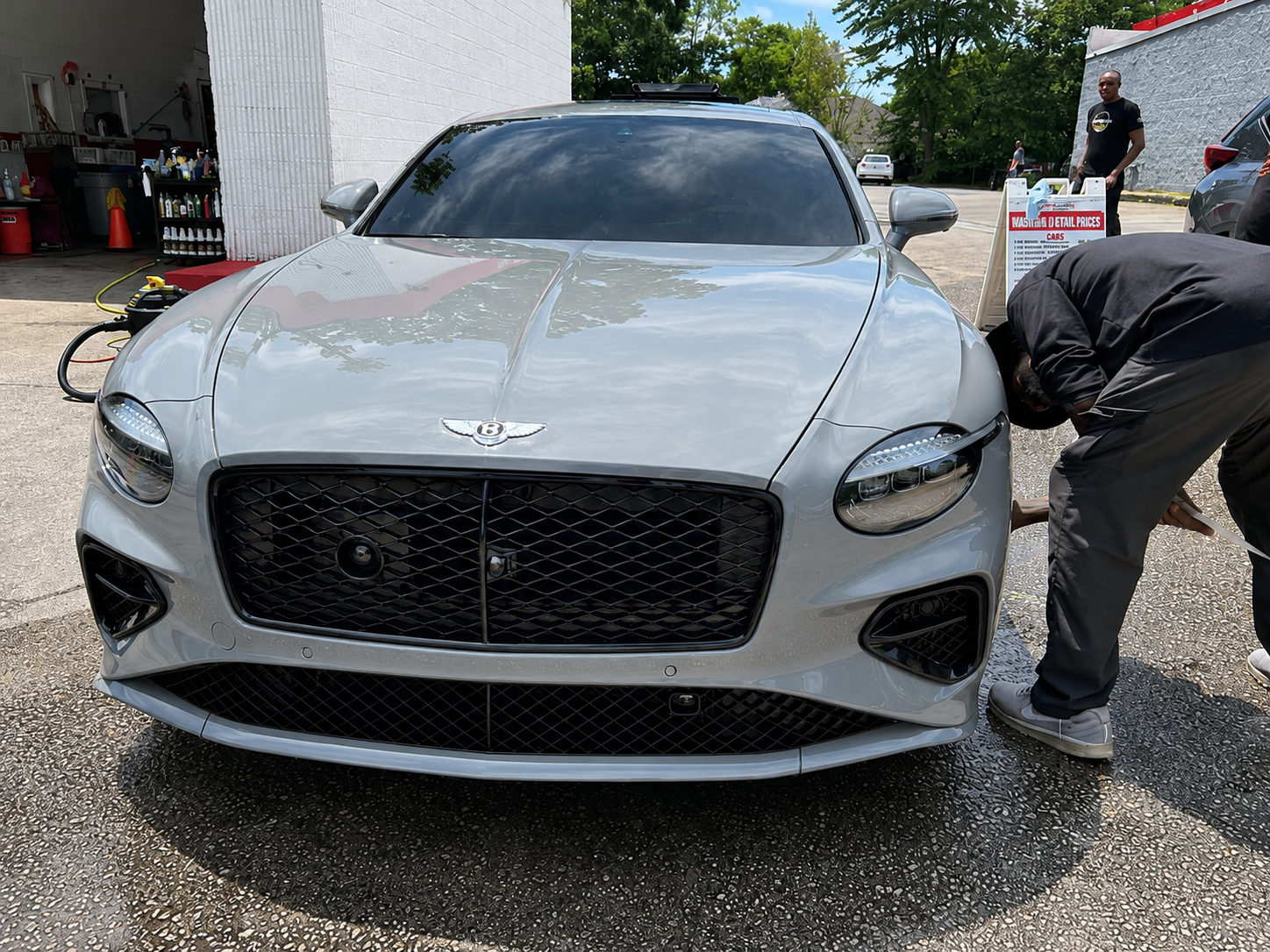 Bentley GT Detail - Luxury car detailing in Atlanta at Abdullah Detail Spa