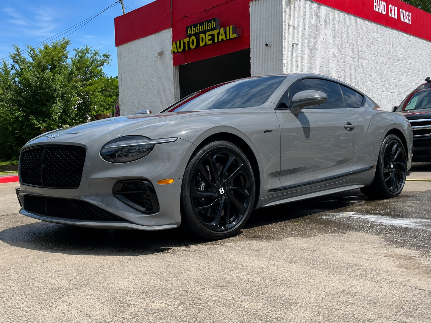 Bentley GT Front - Luxury car detailing in Atlanta at Abdullah Detail Spa