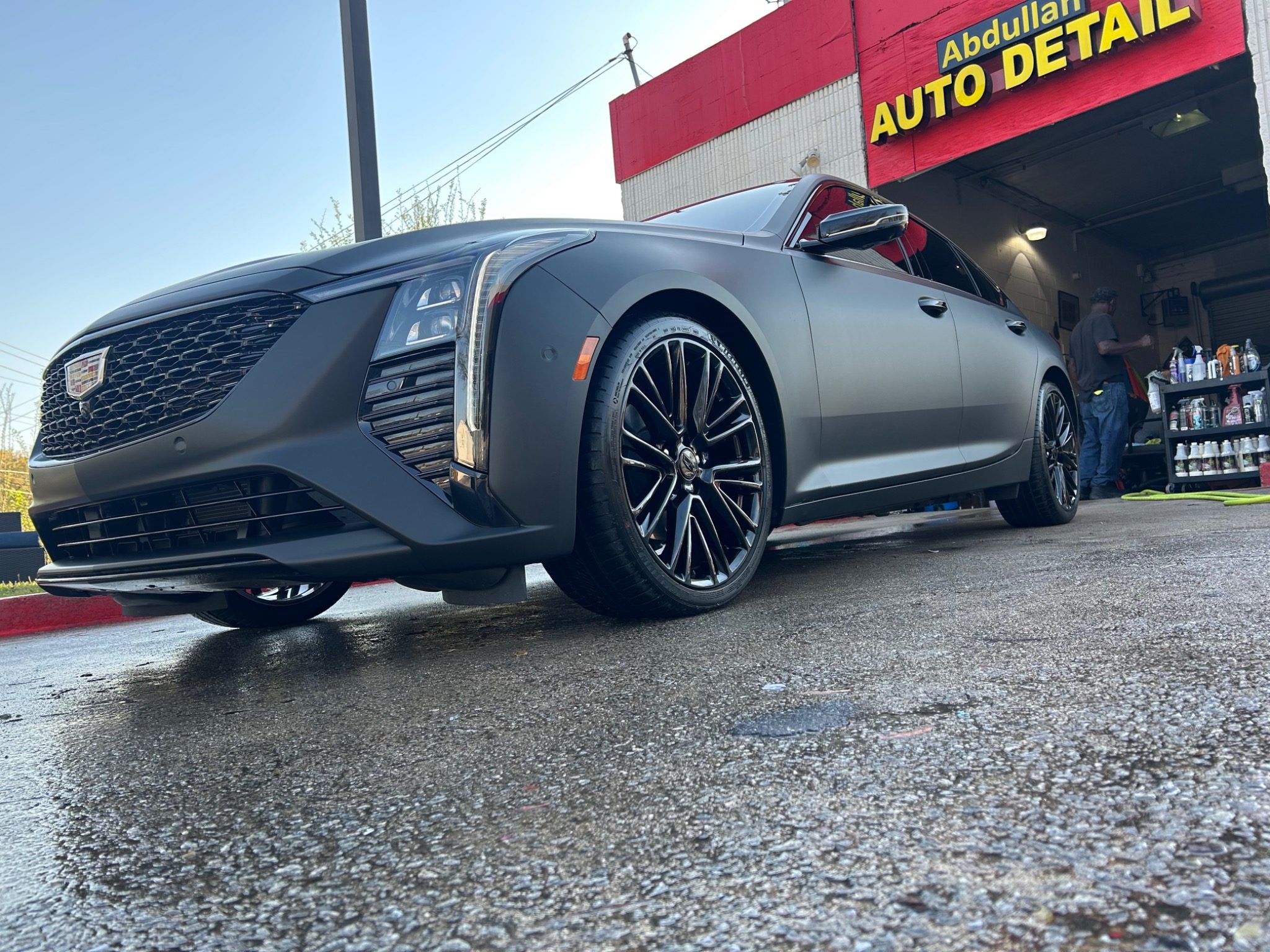 Professional auto detailing in Atlanta - Abdullah Detail Spa showroom work 16
