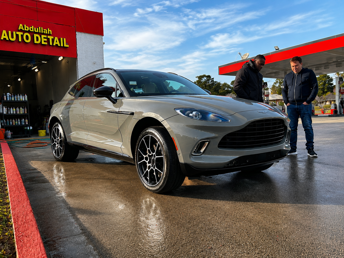 Professional auto detailing in Atlanta - Abdullah Detail Spa showroom work 3
