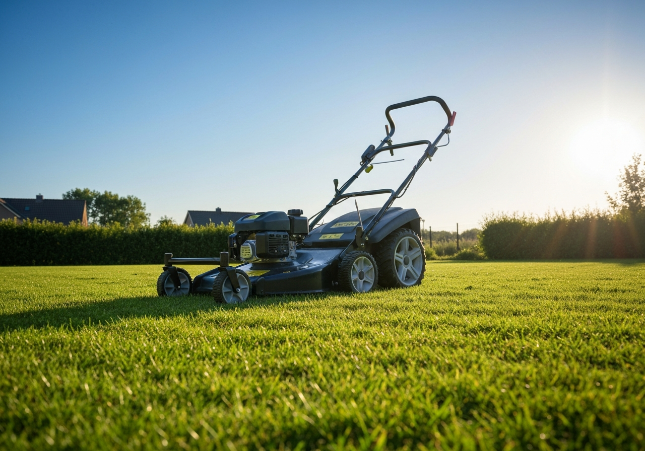 Professional lawn care equipment