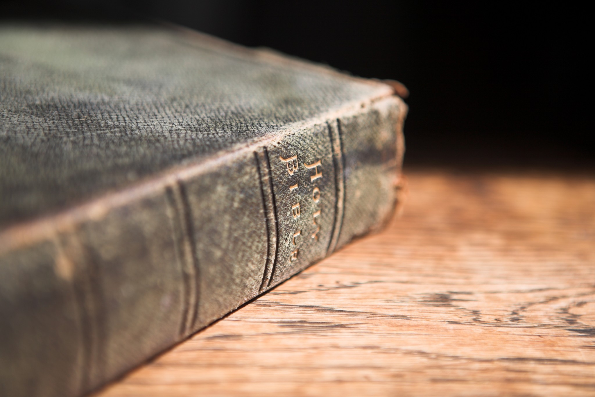 Leather Covered Bible