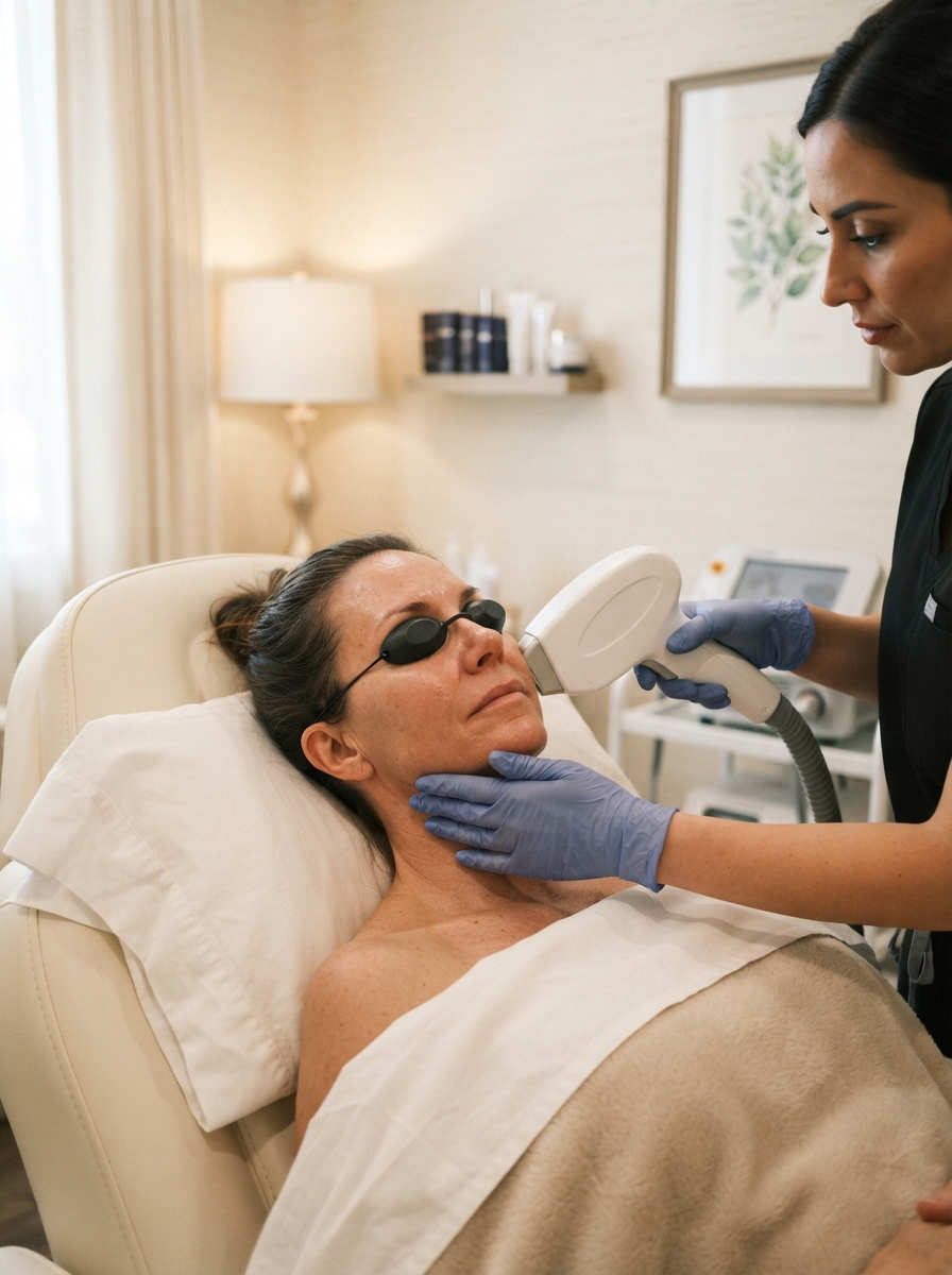 IPL Photofacial treatment at Ablaze Aesthetics in Union, KY