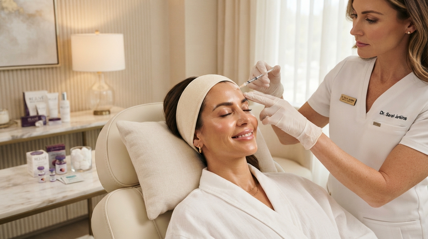 Injectable wrinkle relaxer treatment at Ablaze Aesthetics in Union, KY