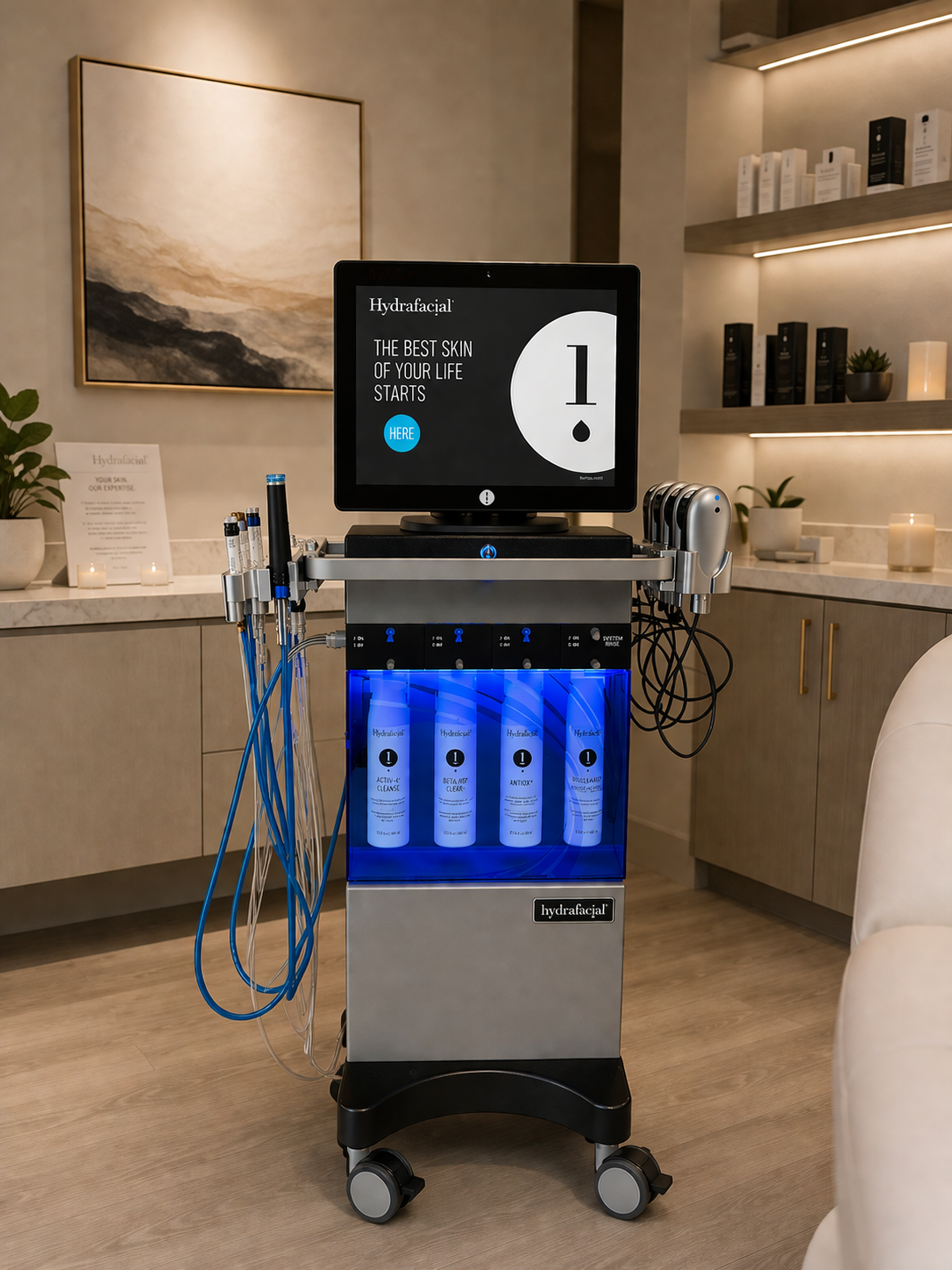 Deluxe Hydrafacial treatment at Ablaze Aesthetics in Union, KY