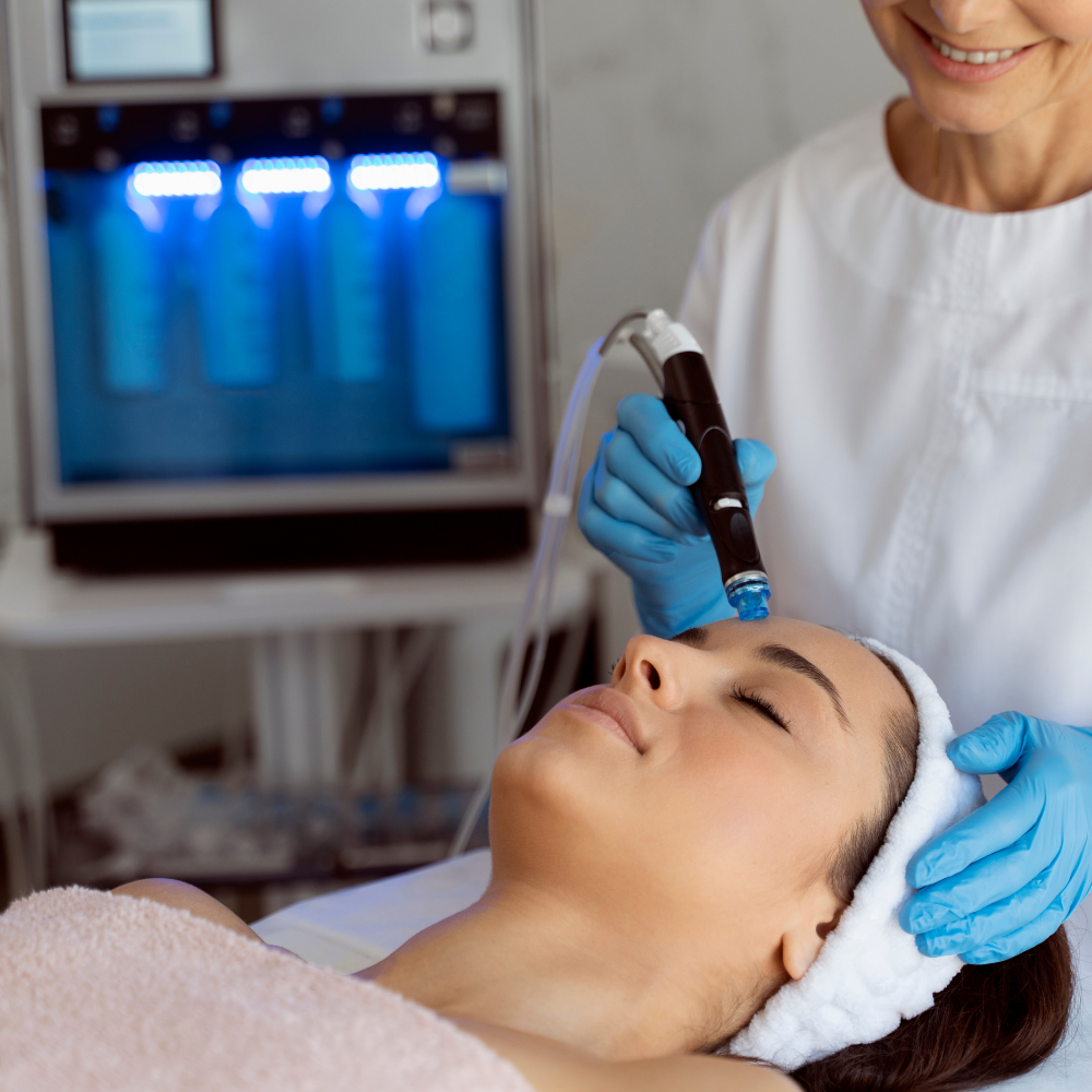 Platinum Hydrafacial treatment at Ablaze Aesthetics in Union, KY