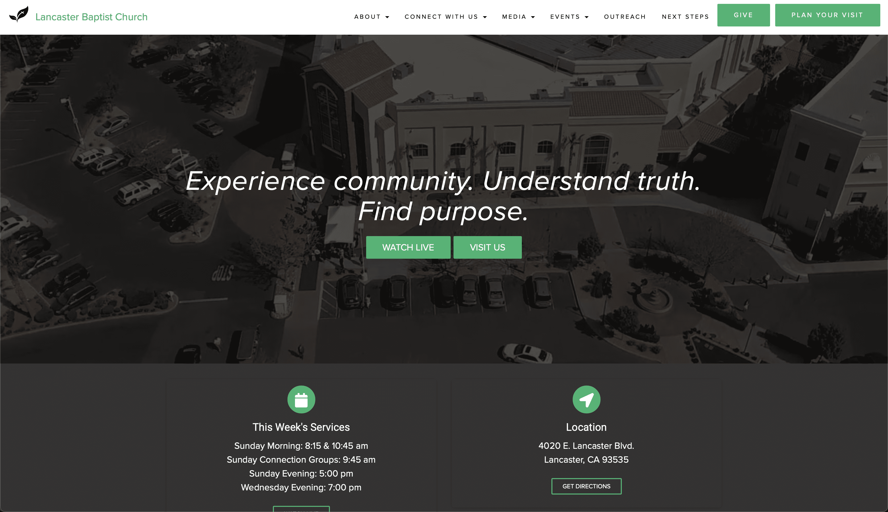 Visit Lancaster Baptist Church