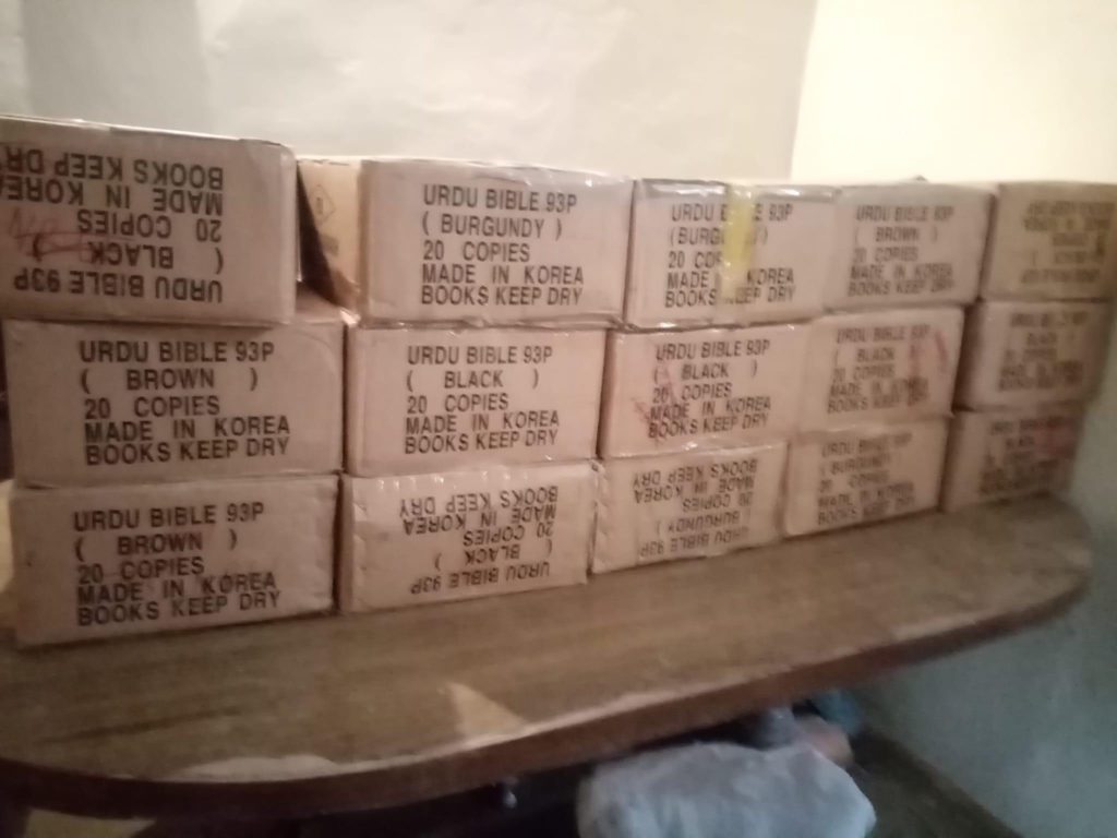 Bibles Received