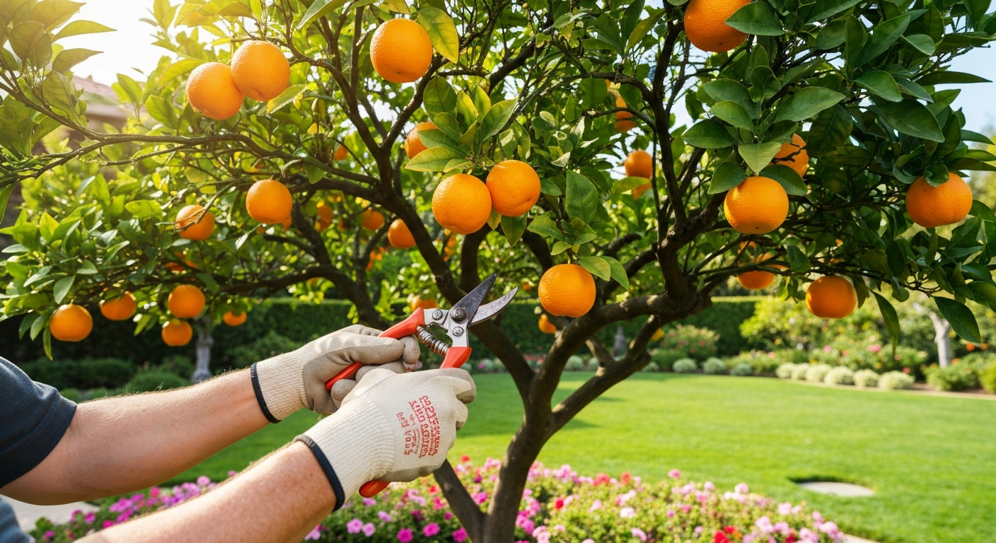 The Best Time to Prune Citrus in Southern California