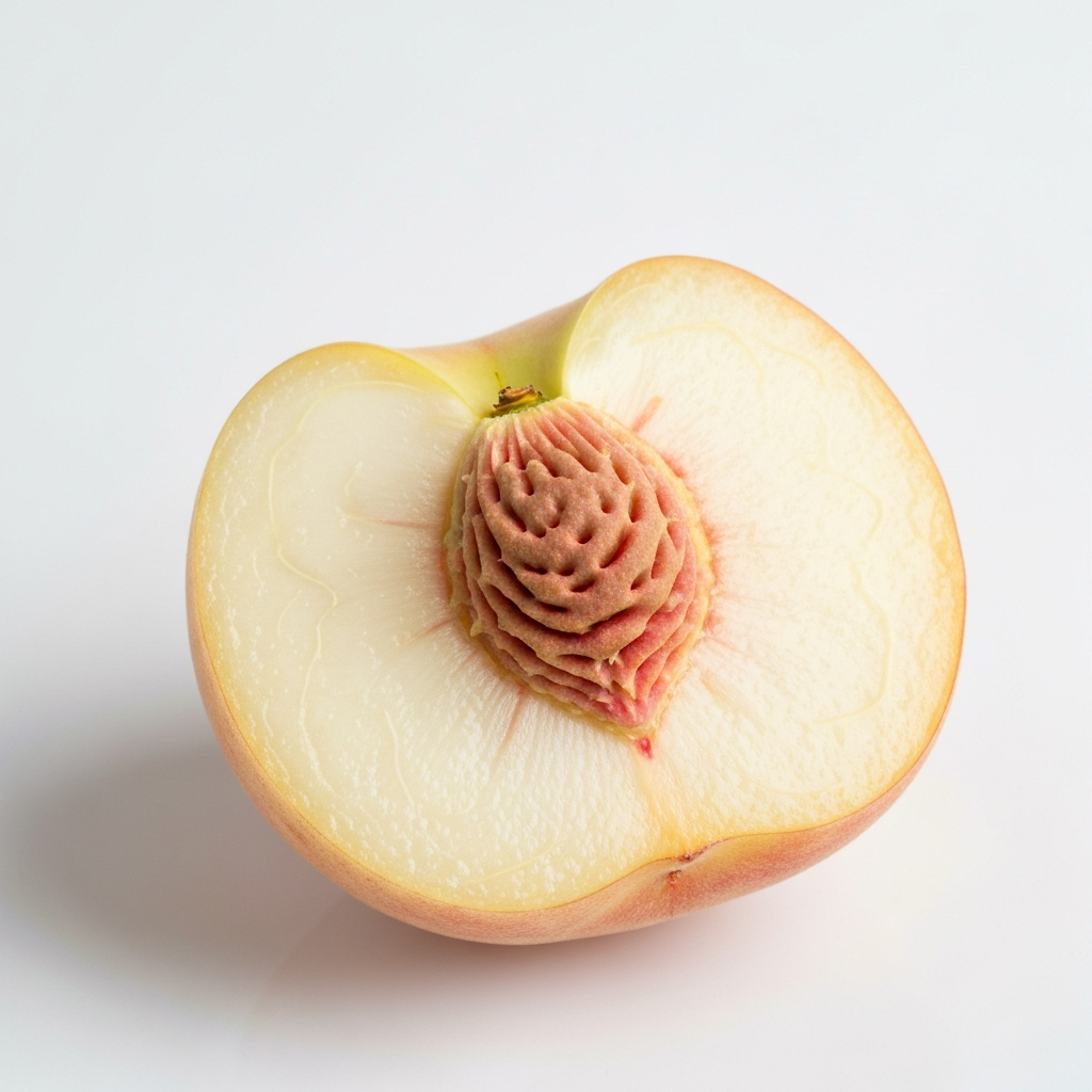 Babcock Peach Fruit