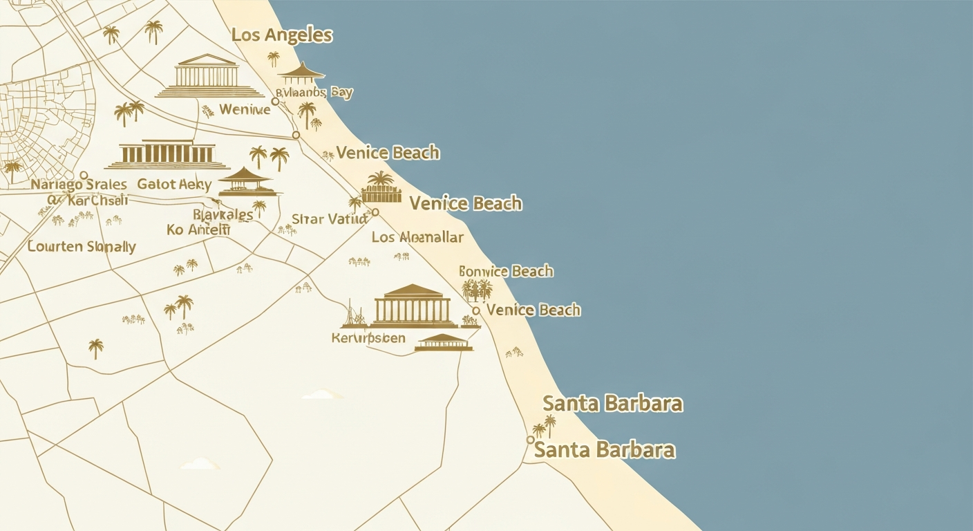 Southern California Service Area Map