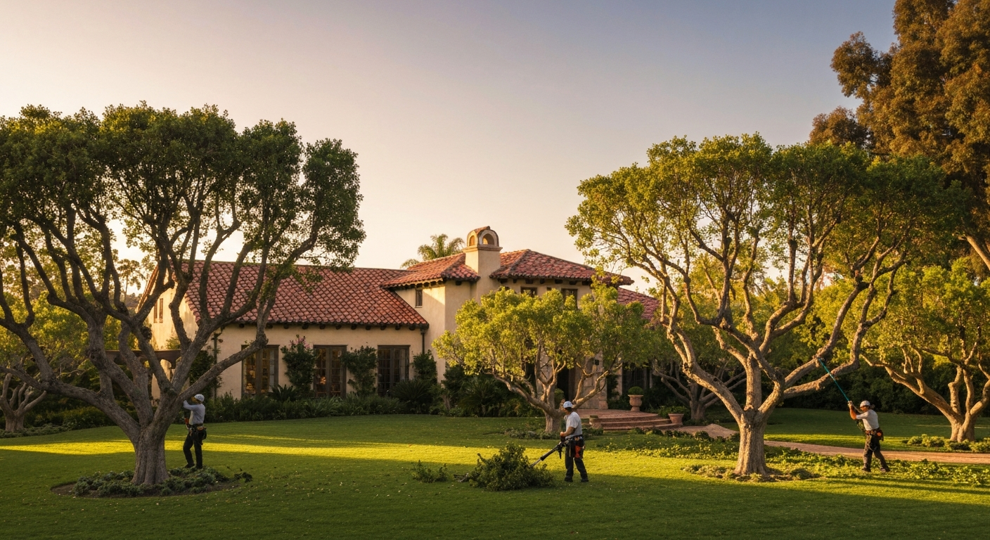 Santa Barbara Estate Tree Care Project