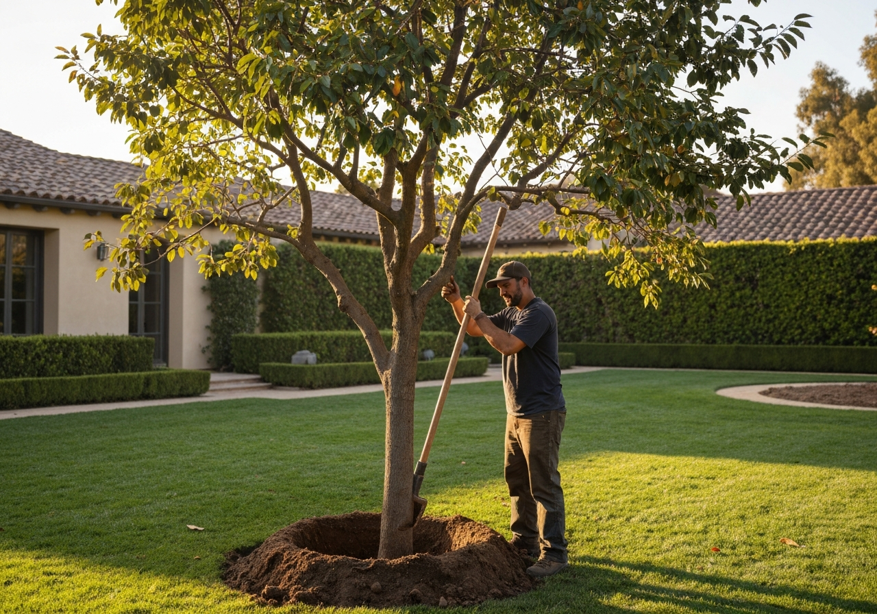 Expert tree planting service by Arborist Crew Services